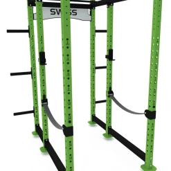 Swiss Barbell Power Rack With Plate Storage Strength