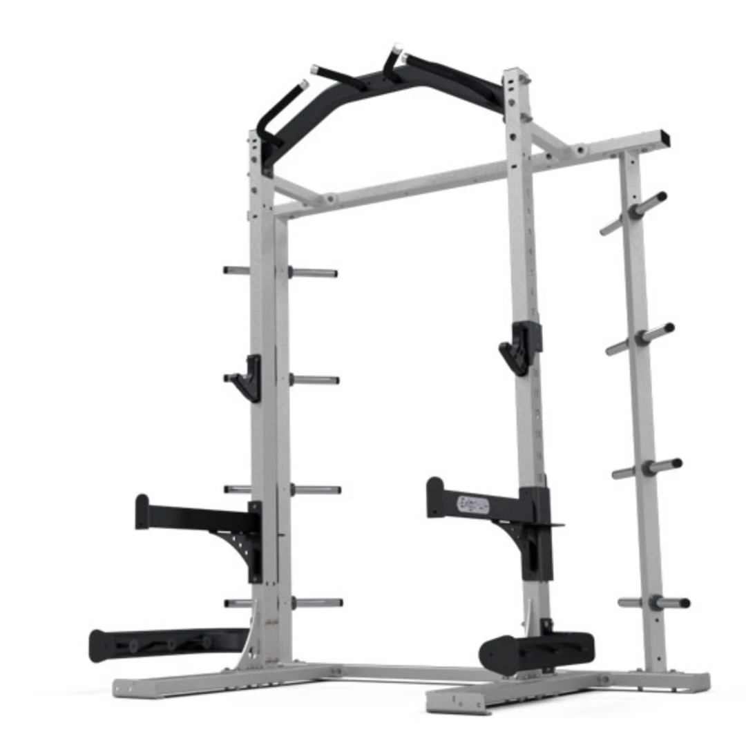 Strength Exigo Olympic Elite Half Rack - 8ft Multigrip
