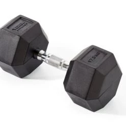 York Fitness Rubber Hex Dumbbells