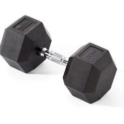 York Fitness Rubber Hex Dumbbells