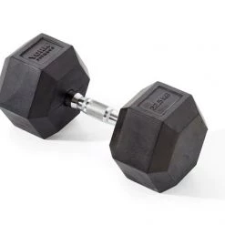 York Fitness Rubber Hex Dumbbells