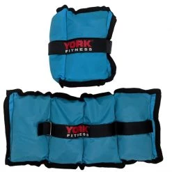 York Fitness 2 X Ankle Wrist & Weights