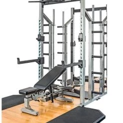 York Fitness York Barbell STS Double Half Rack