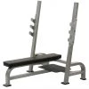 York Fitness YORK STS Olympic Flat Bench Press With Gun Racks