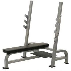York Fitness YORK STS Olympic Flat Bench Press With Gun Racks
