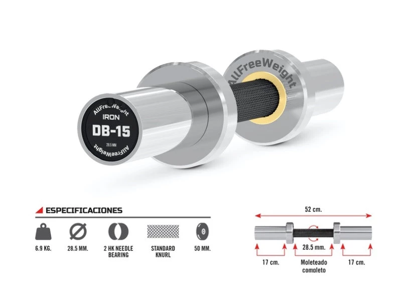 Vega Olympic Dumbbell Handles – Pair