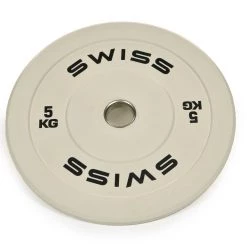Swiss Barbell Olympic Coloured Rubber Bumper Disc Set - 150kg Strength
