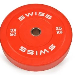 Swiss Barbell Olympic Coloured Rubber Bumper Disc Set - 150kg Strength