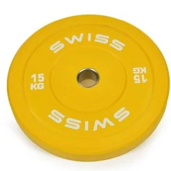Swiss Barbell Olympic Coloured Rubber Bumper Disc Set - 150kg Strength