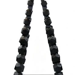 Swiss Barbell 1kg - 10kg Rubber Dumbbell Set With Rack