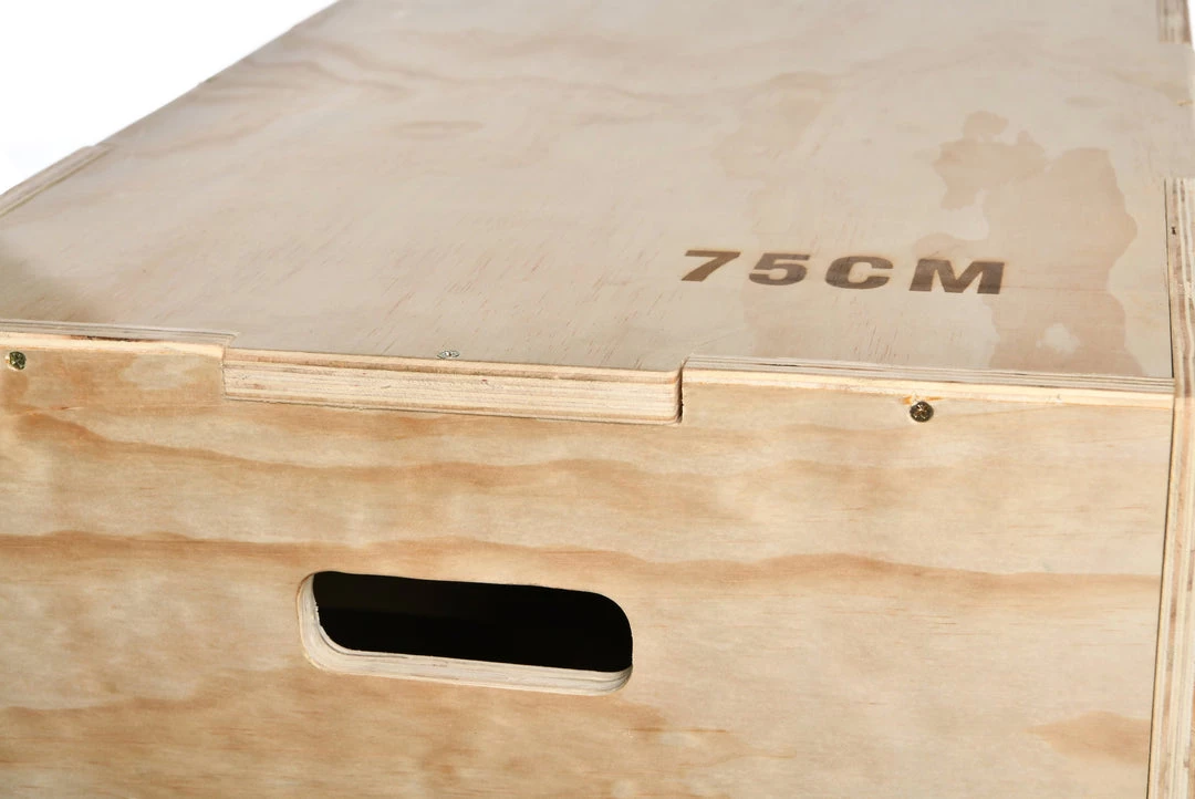 Functional Training Swiss Barbell Wooden Plyo Box 3 In 1