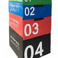 Swiss Barbell Stackable Soft Plyo Boxes Functional Training