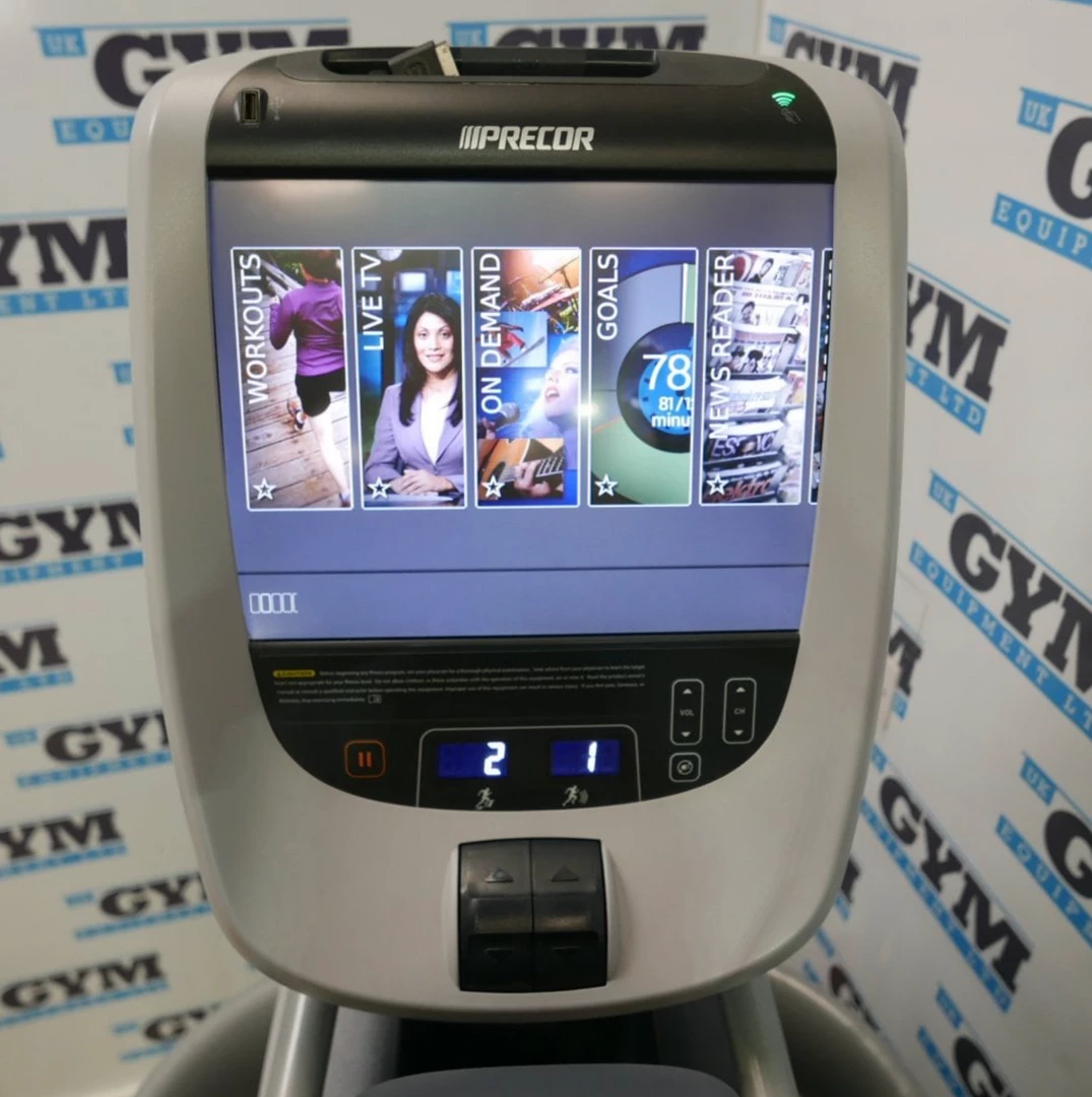 Refurbished Precor AMT 885 Openstride - V7 Software (TV/Internet Features) Cardio