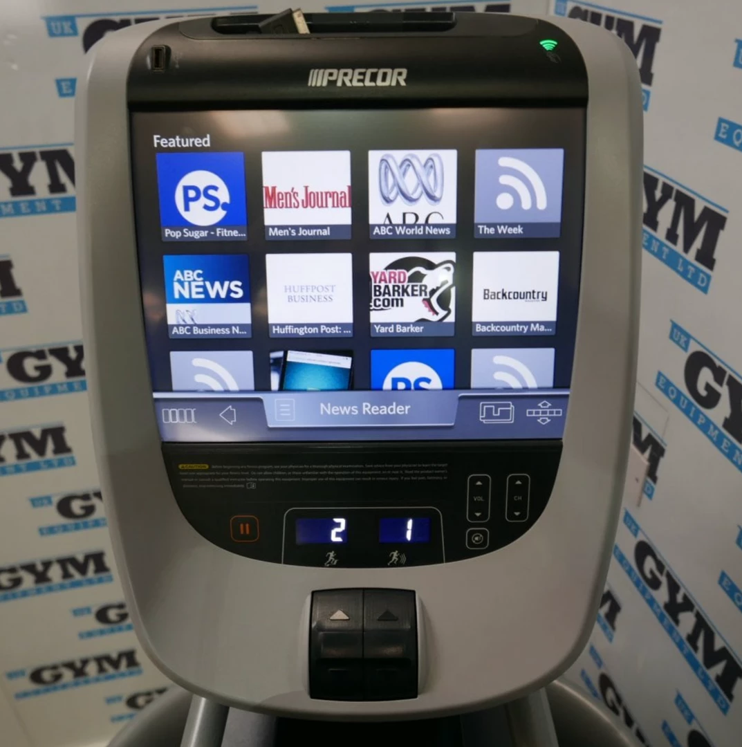 Refurbished Precor AMT 885 Openstride - V7 Software (TV/Internet Features) Cardio