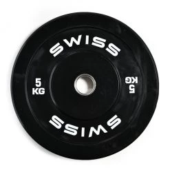 Swiss Barbell Rubber Bumper Plate Sets Strength