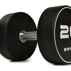 Swiss Barbell Urethane Dumbbell Set 2.5kg-50kg With Rack