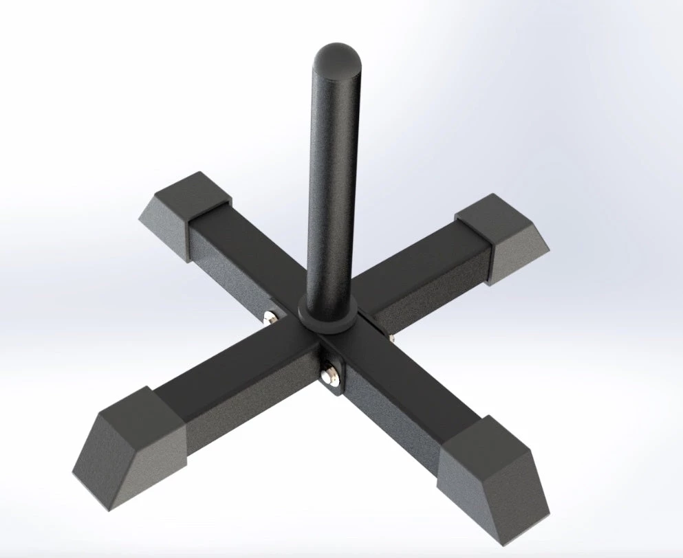 Trigon Fitness Trigon Vertical Bumper Plate Holder