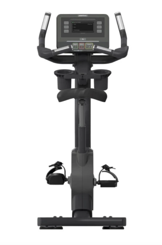 Refurbished Pulse Fitness U-Cycle 240G – Upright Cycle With 7" Cardio Console