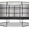 Rebo Summit Oval 12ft X 16ft Trampoline And Safety Enclosure - Summit 1600 Leisure
