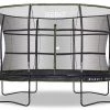 Rebo Summit Oval 8ft X 12ft Trampoline And Safety Enclosure - Summit 1200 Leisure
