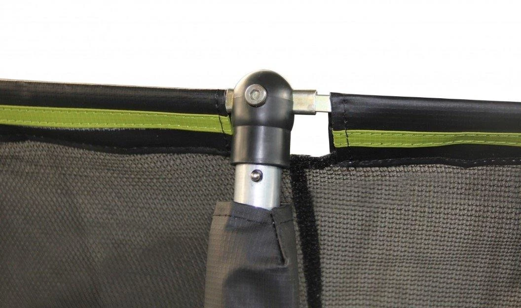 Rebo Summit Oval 8ft X 12ft Trampoline And Safety Enclosure - Summit 1200 Leisure