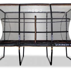 Rebo Altitude Rectangle 12ft X 16ft Trampoline And Safety Enclosure - Altitude 1600
