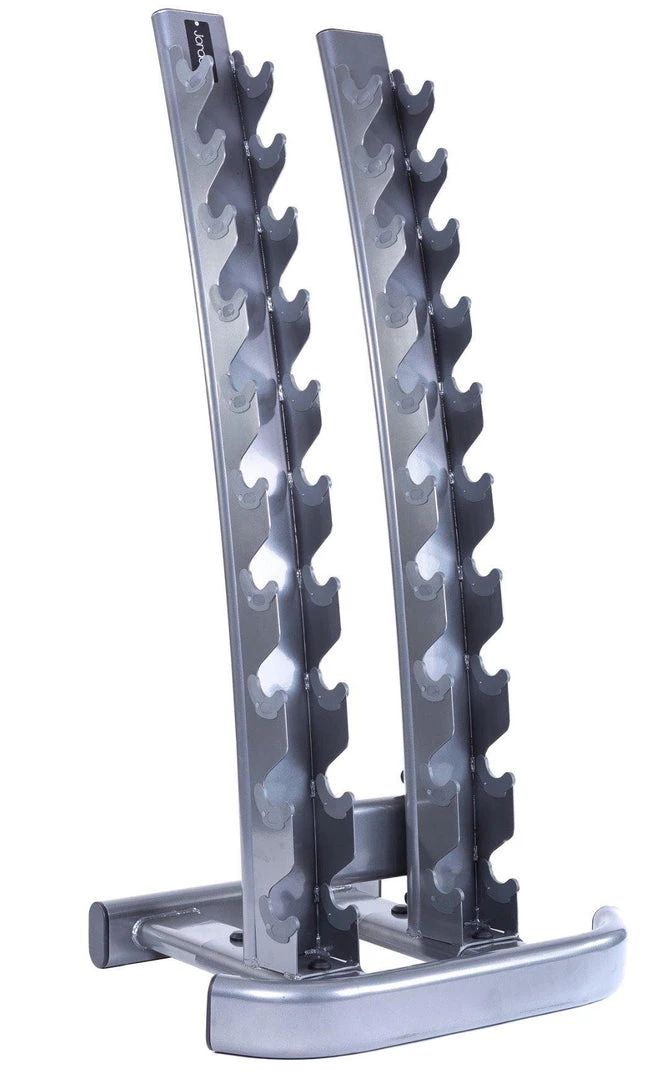 Jordan Classic Rubber Dumbbell Set 2-20kg With Rack