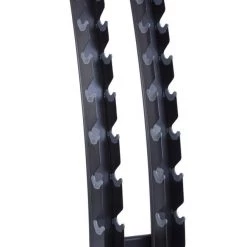 Jordan Classic Rubber Dumbbell Set 2-20kg With Rack