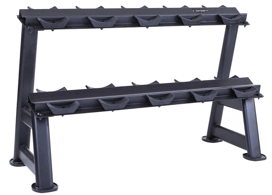 Urethane Dumbbells Jordan Premium Urethane Dumbbell Set 2.5-50kg With Racks