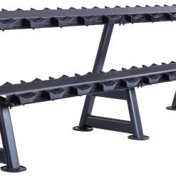 Dumbbell & Rack Sets Jordan Classic Rubber Dumbbell Set 2.5-50kg With Racks