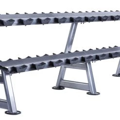 Urethane Dumbbells Jordan Premium Urethane Dumbbell Set 2.5-50kg With Racks