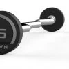 Strength Jordan Premium Rubber Barbells - Curl Bars