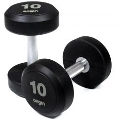 Strength Origin RD2 Rubber Dumbbells (up To 70kg)