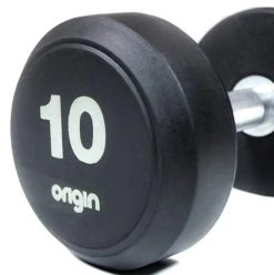 Strength Origin RD2 Rubber Dumbbells (up To 70kg)