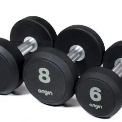 Origin RD2 Rubber Dumbbells Sets (up To 70kg)