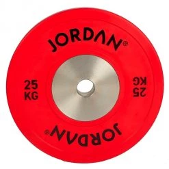 Jordan Calibrated Colour Rubber Competition Plates - 140kg Set
