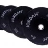 Jordan HG Black Rubber Bumper Plates