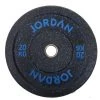 Strength Jordan HG Black Rubber Bumper Plate - Coloured Fleck