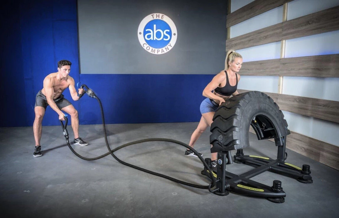 The Abs Company TireFlip 180 Functional Training