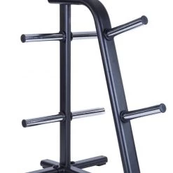 Jordan 200kg Classic Rubber Olympic Disc Set With Weight Tree Strength