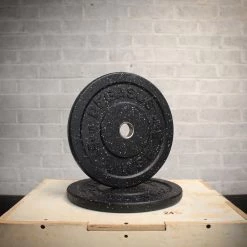 UKSF Speckled Pegasus Vulcanised Rubber Bumper Plates Strength