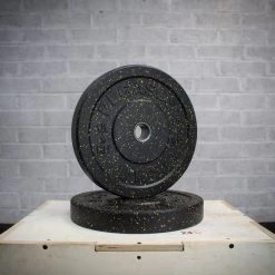 UKSF Speckled Pegasus Vulcanised Rubber Bumper Plates Strength