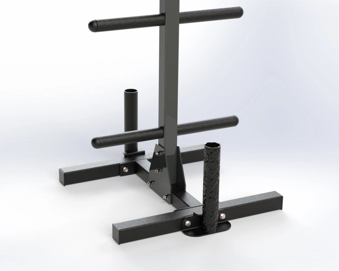 Trigon Fitness Trigon Weights Tree With Bar Holders Storage