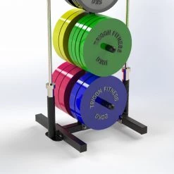 Trigon Fitness Trigon Weights Tree With Bar Holders Storage