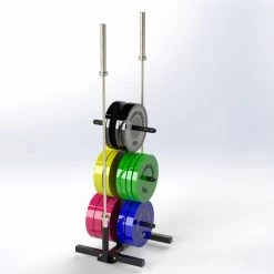 Trigon Fitness Trigon Weights Tree With Bar Holders Storage