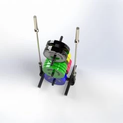 Trigon Fitness Trigon Weights Tree With Bar Holders Storage