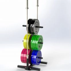Trigon Fitness Trigon Weights Tree With Bar Holders Storage