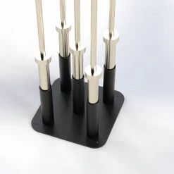 Trigon Fitness Storage Trigon Barbell Flat Rack Holder