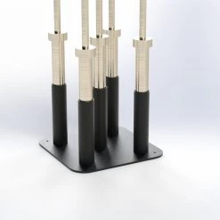 Trigon Fitness Storage Trigon Barbell Flat Rack Holder