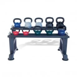 Physical Company 10 Vinyl Kettlebell Set With Rack Strength
